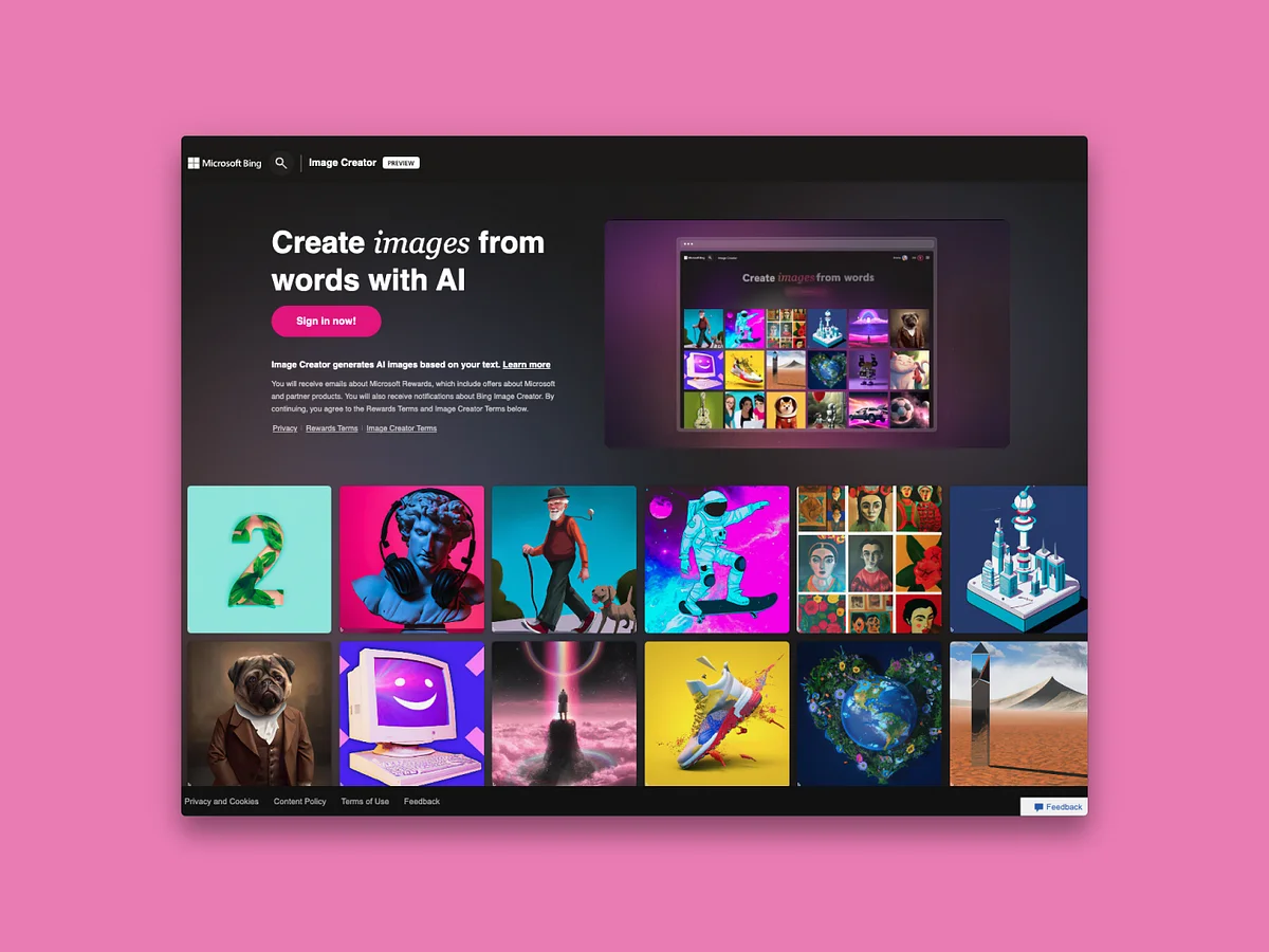 Bing Create